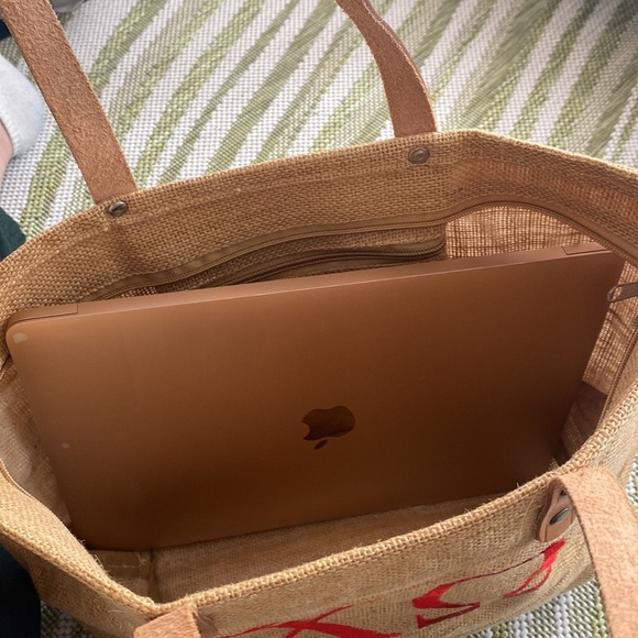 Chi Omega Small Weave Tote - Picture 3 of 4